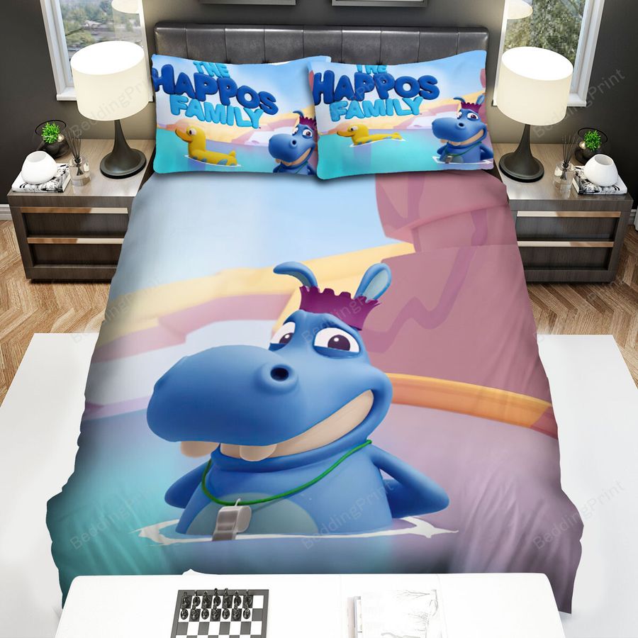 The Happos Family Party Happo Illustration Bed Sheets Spread Duvet Cover Bedding Sets