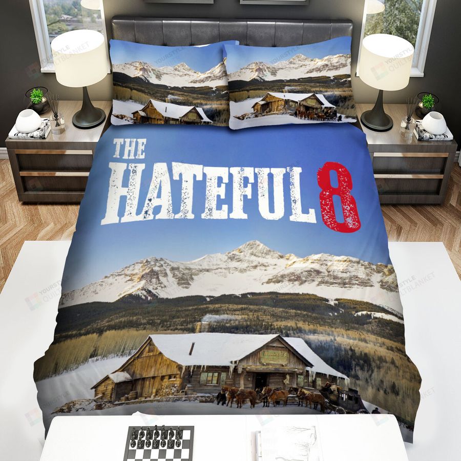 The Hateful Eight (2015) Movie Scene 3 Bed Sheets Spread Comforter Duvet Cover Bedding Sets