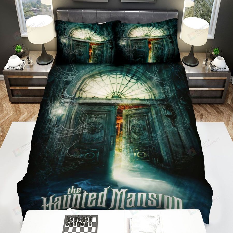 The Haunted Mansion (2003) Movie Poster Ver 3 Bed Sheets Spread Comforter Duvet Cover Bedding Sets