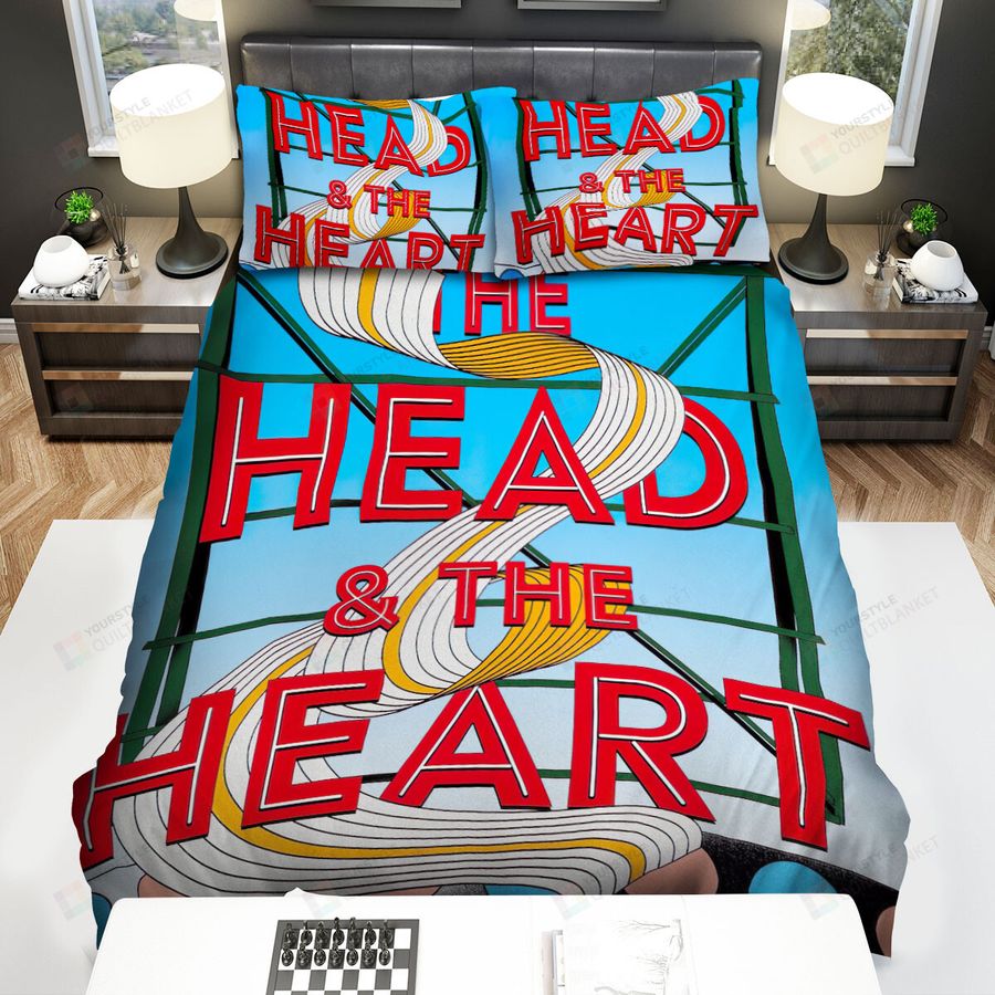 The Head And The Heart Band Live From Pike Bed Sheets Spread Comforter Duvet Cover Bedding Sets