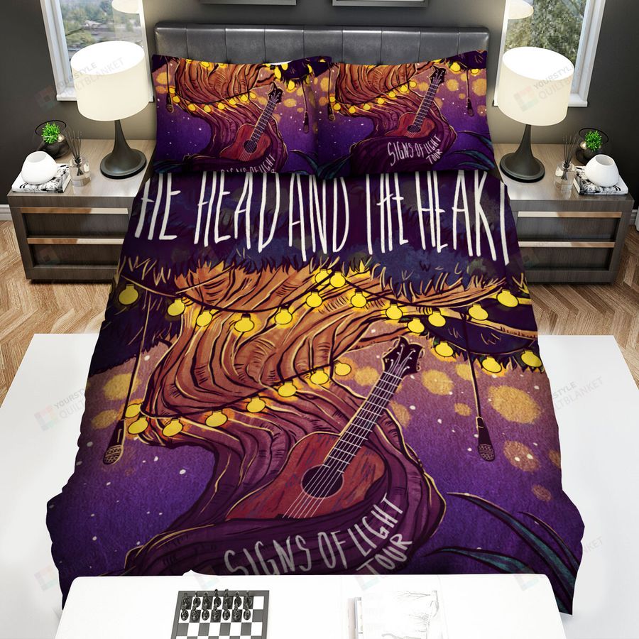 The Head And The Heart Band Signs Of Light Bed Sheets Spread Comforter Duvet Cover Bedding Sets