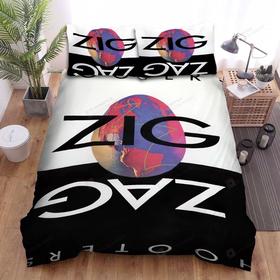The Hooters Zig Zag Bed Sheets Spread Comforter Duvet Cover Bedding Sets
