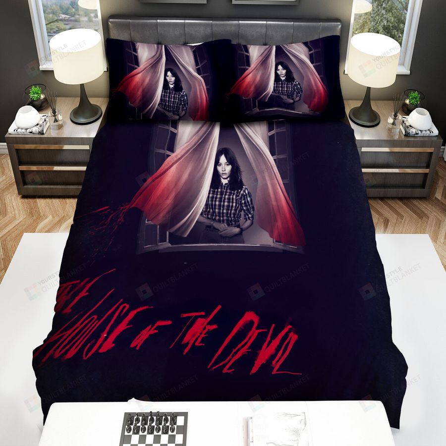 The House Of The Devil Movie Poster Vii Photo Bed Sheets Spread Comforter Duvet Cover Bedding Sets