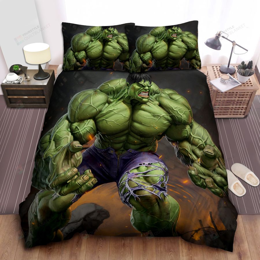 The Hulk Bed Sheets Spread Duvet Cover Bedding Sets