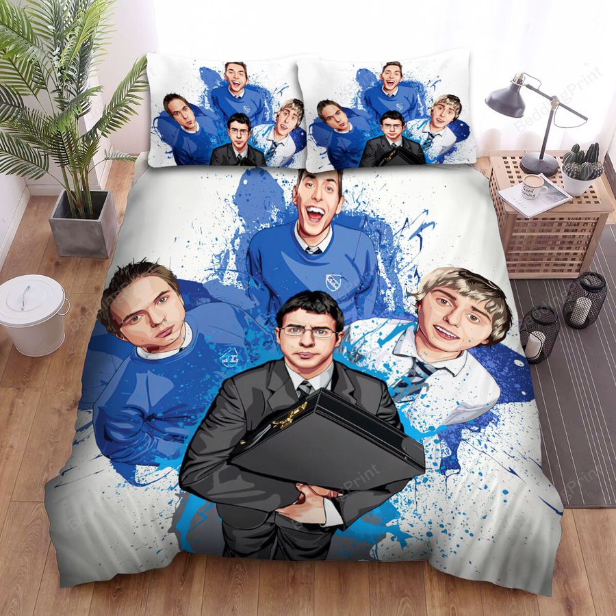The Inbetweeners (2008–2010) Movie Social Group Bed Sheets Spread Comforter Duvet Cover Bedding Sets