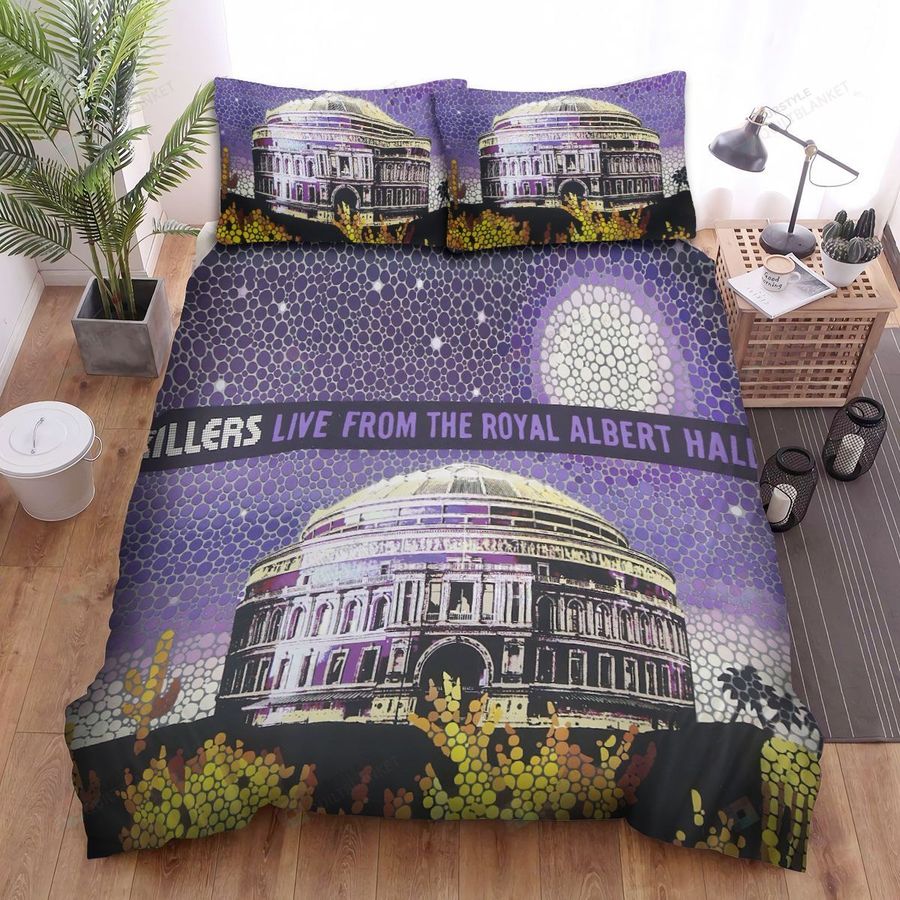The Killers Live From The Royal Albert Bed Sheets Spread Comforter Duvet Cover Bedding Sets