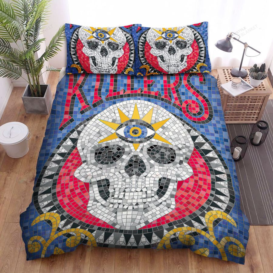 The Killers Skull Bed Sheets Spread Comforter Duvet Cover Bedding Sets