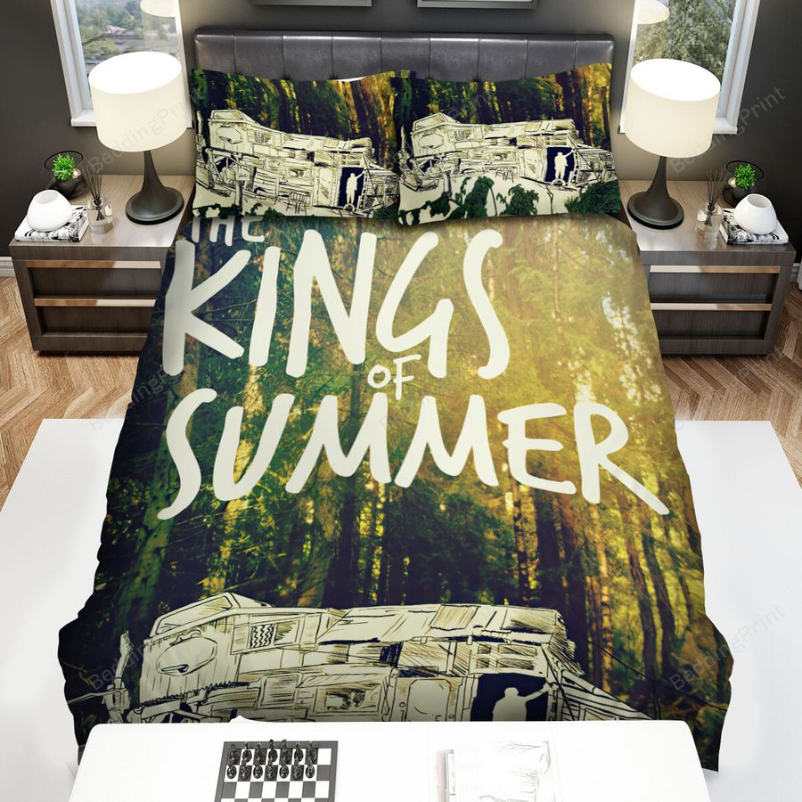 The Kings Of Summer Little House In The Forest Bed Sheets Spread Comforter Duvet Cover Bedding Sets