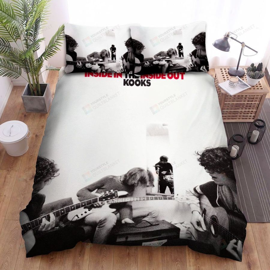 The Kooks Band Album Inside InInside Out Bed Sheets Spread Comforter Duvet Cover Bedding Sets