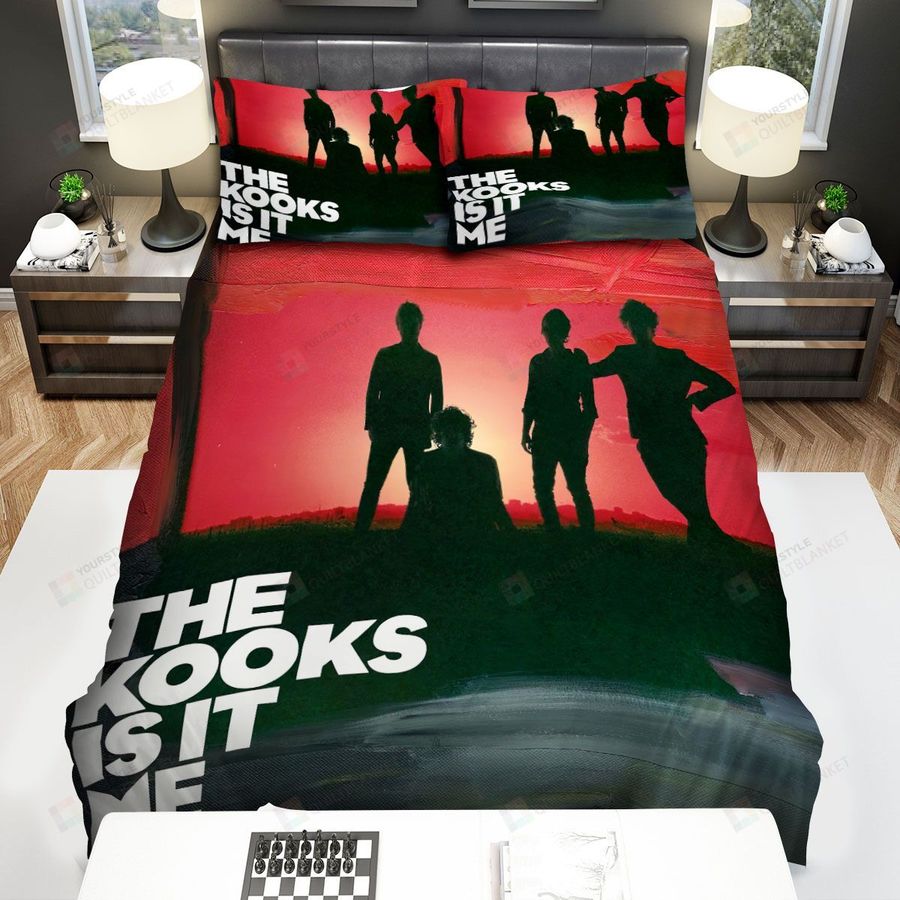 The Kooks Band It Is Me Bed Sheets Spread Comforter Duvet Cover Bedding Sets
