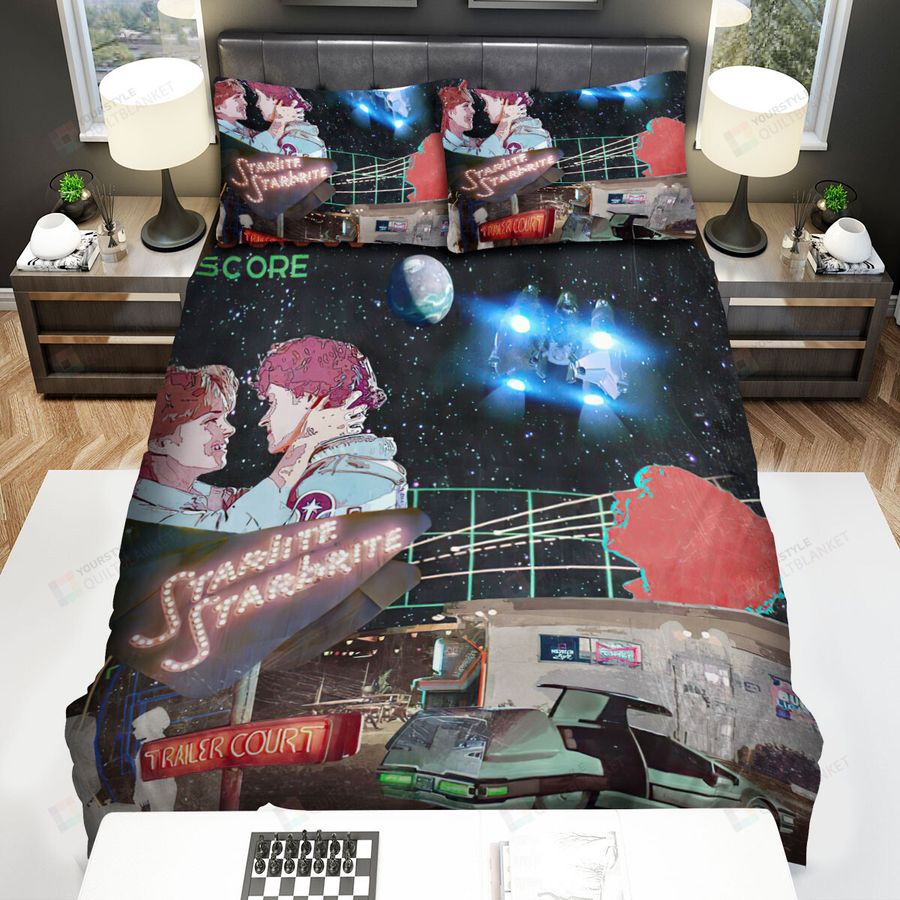 The Last Starfighter (1984) Movie Trailer Court Bed Sheets Spread Comforter Duvet Cover Bedding Sets