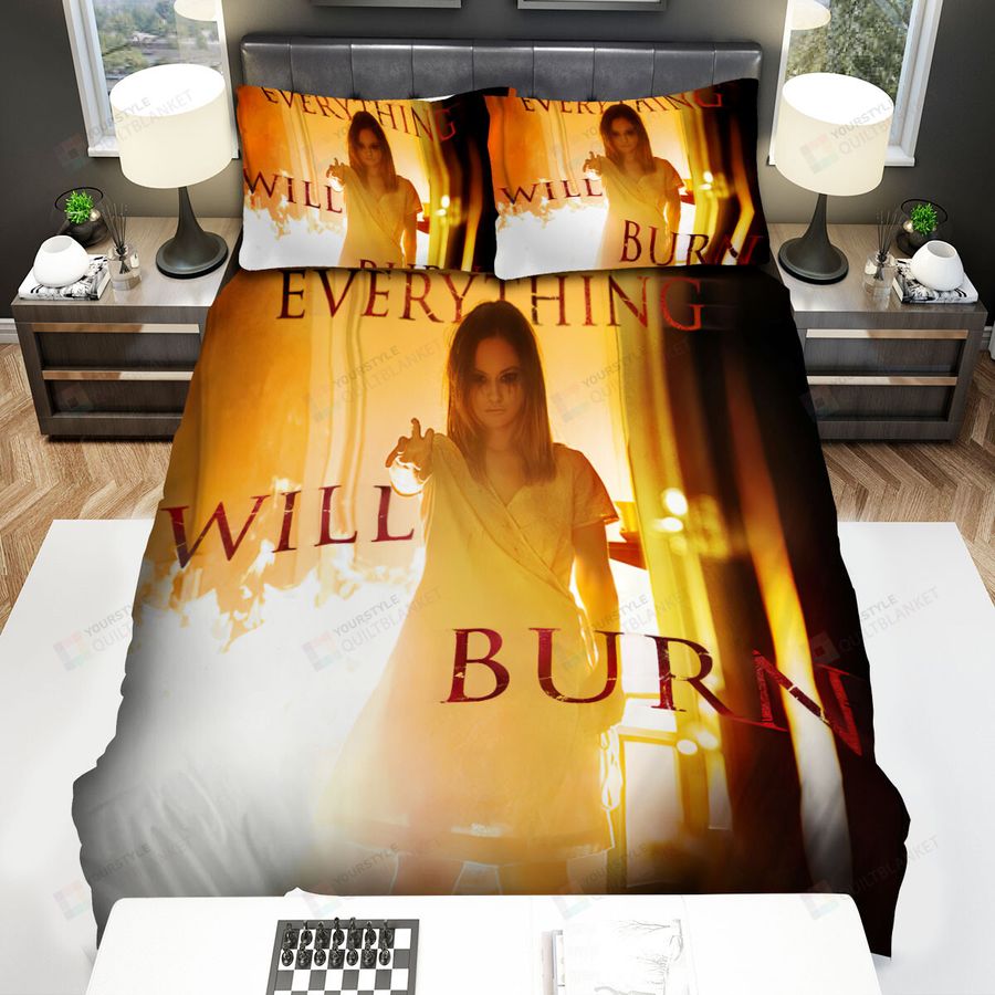 The Lazarus Effect Fire Bed Sheets Spread Comforter Duvet Cover Bedding Sets