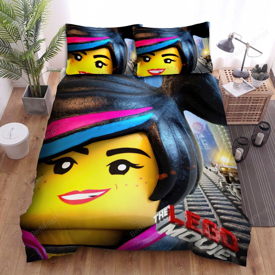 The Lego Movie (2014) Elizabeth Banks Is Wyldstyle Movie Poster Bed Sheets Spread Comforter Duvet Cover Bedding Sets