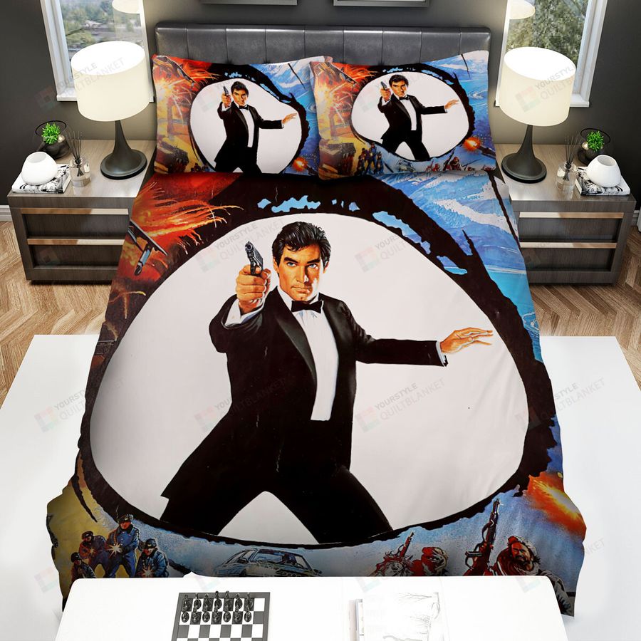 The Living Daylights Movie Art 1 Bed Sheets Spread Comforter Duvet Cover Bedding Sets
