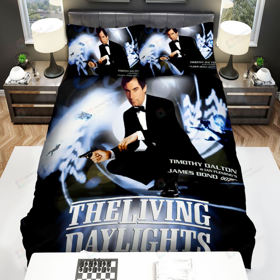 The Living Daylights This Bond Is Dangerous Bed Sheets Spread Comforter Duvet Cover Bedding Sets