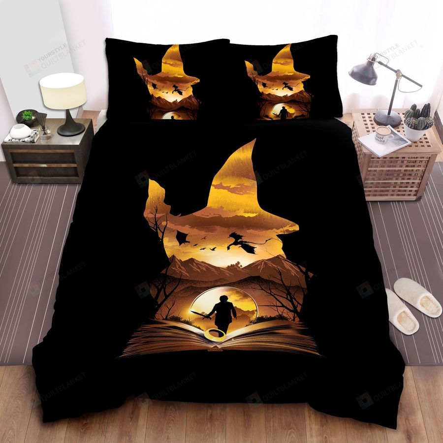 The Lord Of The Ring, Wizard Shape Bed Sheets Spread Comforter Duvet Cover Bedding Sets