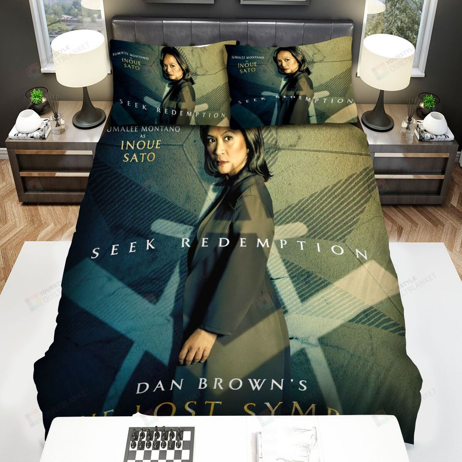 The Lost Symbol (2021– ) Seek Redemption Bed Sheets Spread Comforter Duvet Cover Bedding Sets