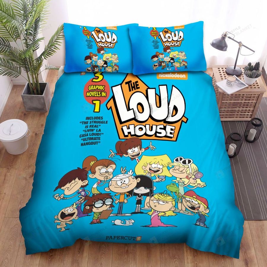 The Loud House Loud Family Moments Bed Sheets Spread Duvet Cover Bedding Sets