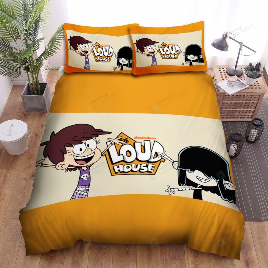 The Loud House Lucy Loud And Luna Loud Bed Sheets Spread Duvet Cover Bedding Sets
