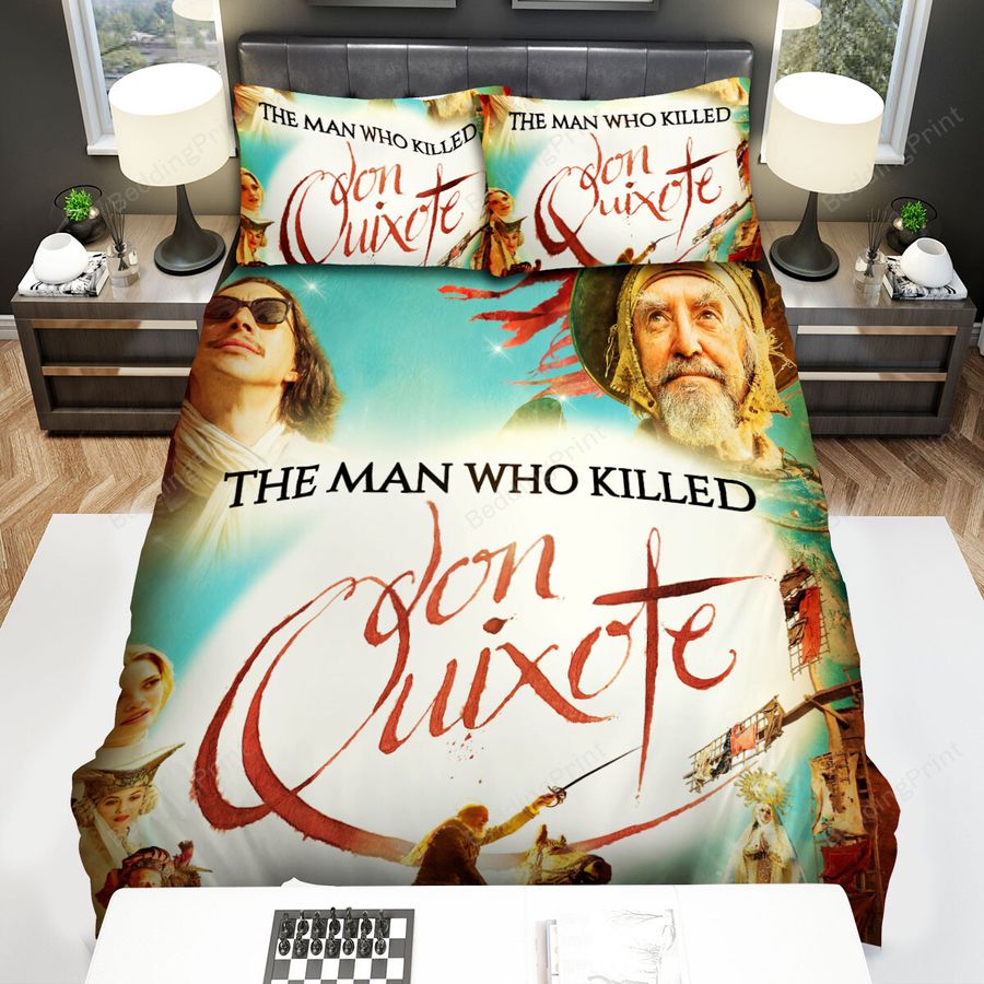 The Man Who Killed Don Quixote Movie Art 2 Bed Sheets Spread Comforter Duvet Cover Bedding Sets