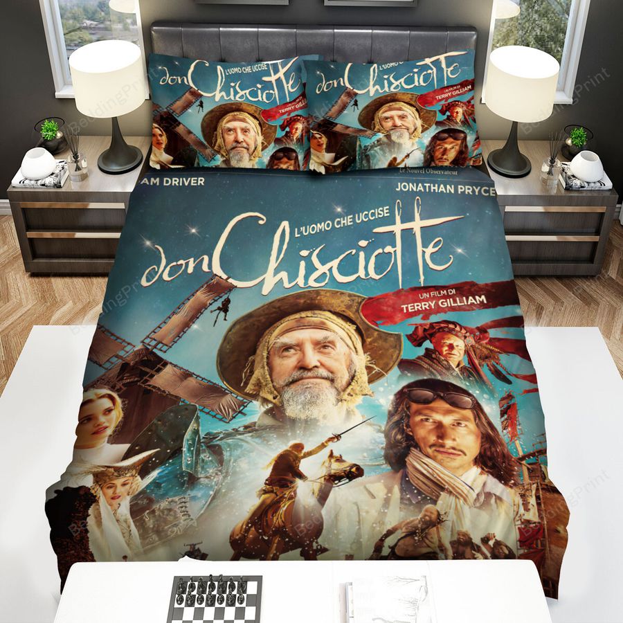 The Man Who Killed Don Quixote Movie Poster 5 Bed Sheets Spread Comforter Duvet Cover Bedding Sets
