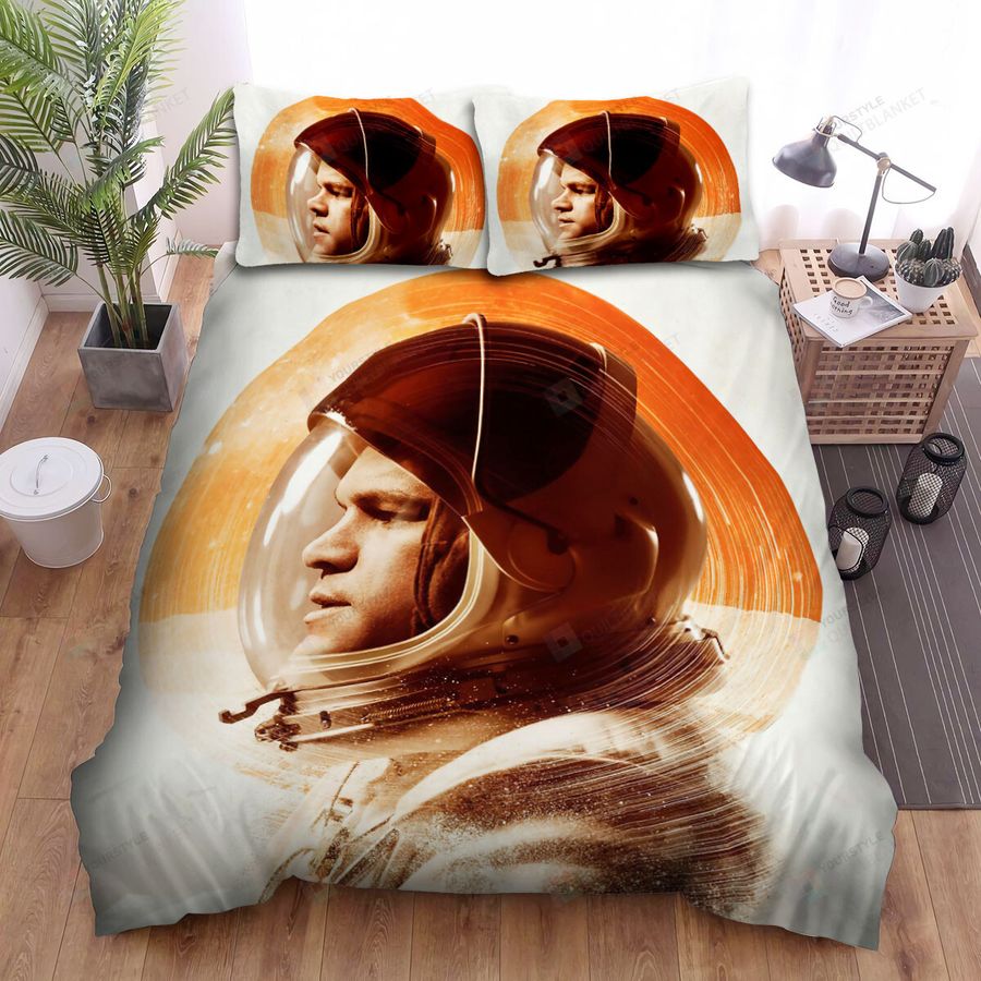 The Martian An Astronaut In The Snow Storm Bed Sheets Spread Comforter Duvet Cover Bedding Sets