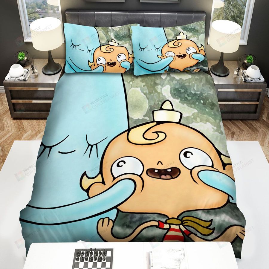 The Marvelous Misadventures Of Flapjack Flapjack And Bubbie Bed Sheets Spread Duvet Cover Bedding Sets