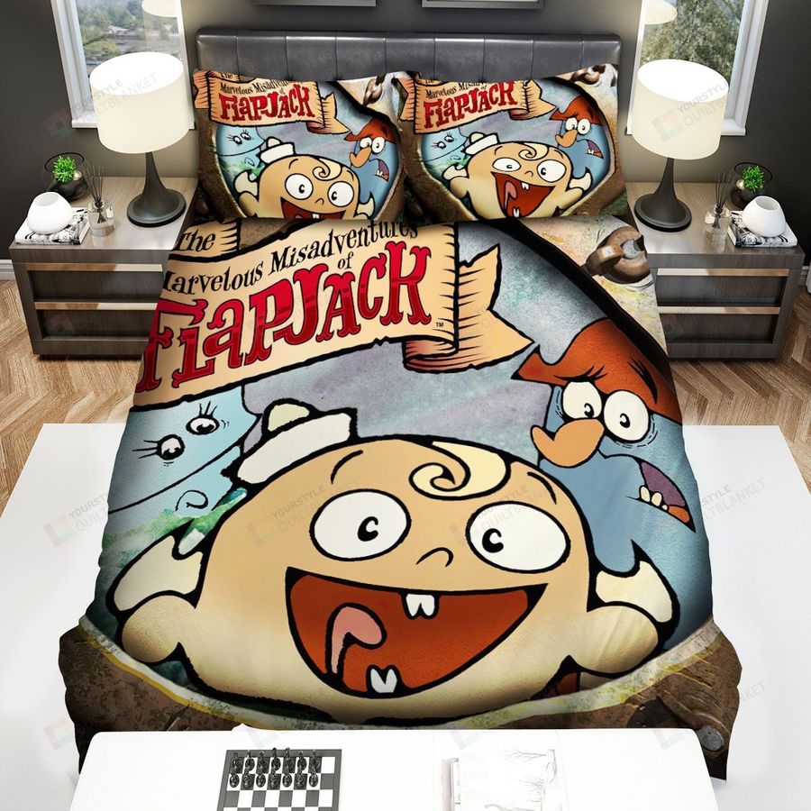 The Marvelous Misadventures Of Flapjack Group Picture Bed Sheets Spread Duvet Cover Bedding Sets