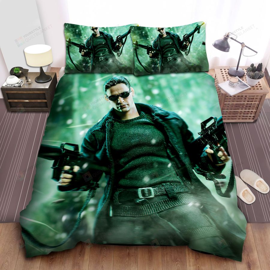 The Matrix Neo Bed Sheets Spread Comforter Duvet Cover Bedding Sets