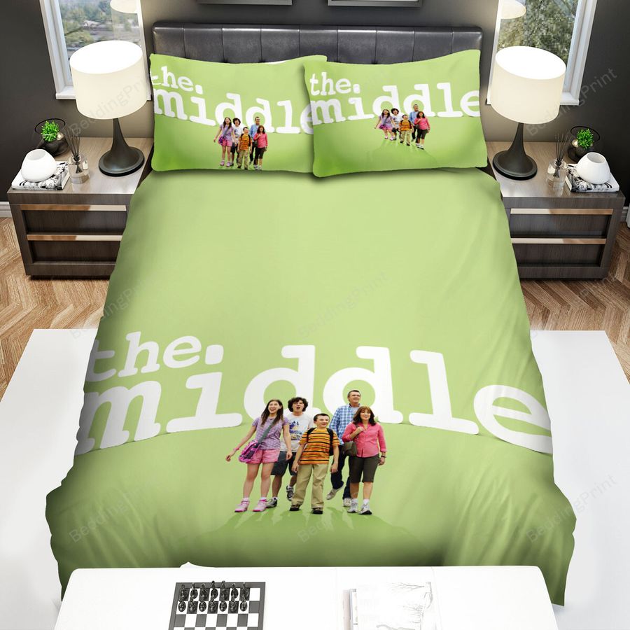 The Middle (2009–2018) What The Heck Movie Poster Bed Sheets Spread Comforter Duvet Cover Bedding Sets