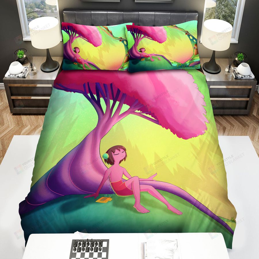 The Midnight Gospel Clancy Chilling Out Bed Sheets Spread Duvet Cover Bedding Sets