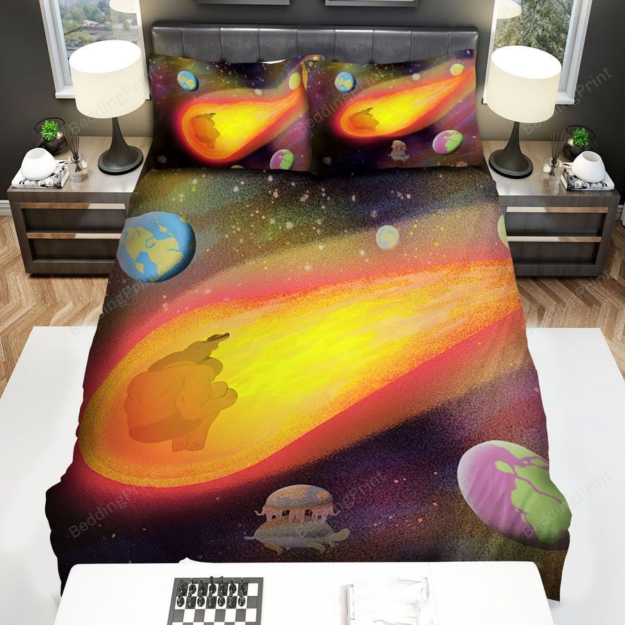 The Midnight Gospel Human In The Space Bed Sheets Spread Duvet Cover Bedding Sets
