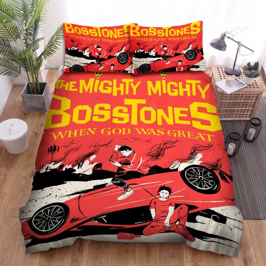 The Mighty Mighty Bosstones When God Was Great Bed Sheets Spread Comforter Duvet Cover Bedding Sets