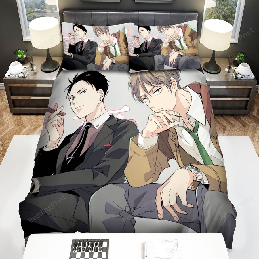 The Millionaire Detective Balance Unlimited Daisuke & Haru In Detective Division Bed Sheets Spread Duvet Cover Bedding Sets