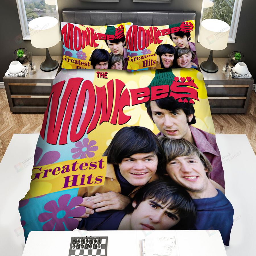The Monkees The Greatest Hits Bed Sheets Spread Comforter Duvet Cover Bedding Sets
