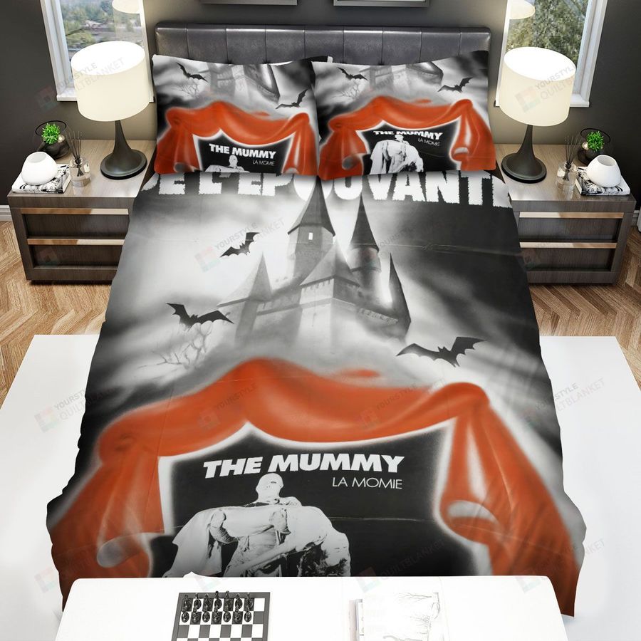 The Mummy (1932) Dark Castle Bed Sheets Spread Comforter Duvet Cover Bedding Sets