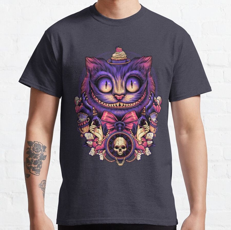 The Mysterious Smile Cat Classic T-Shirt