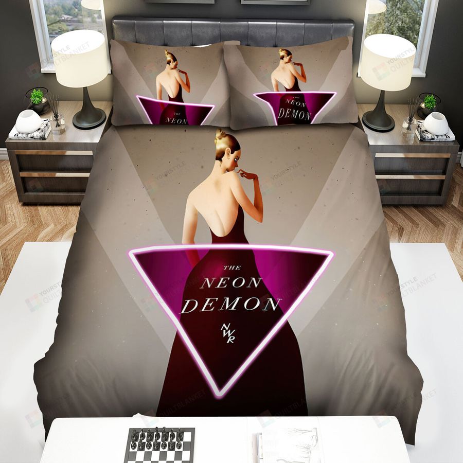 The Neon Demon Black Dress Bed Sheets Spread Comforter Duvet Cover Bedding Sets