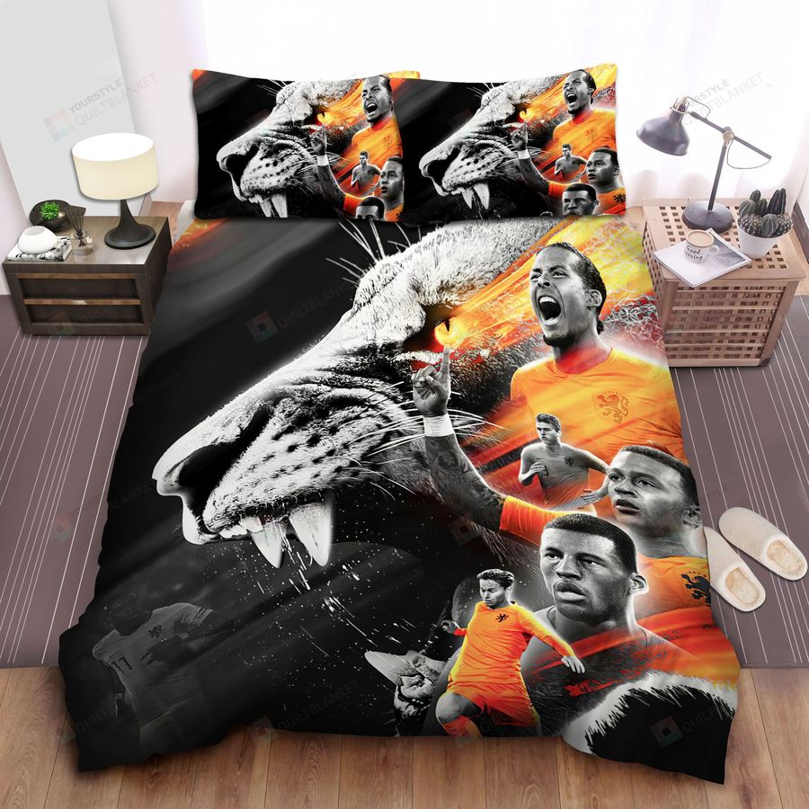 The Netherlands National Team The Flying Dutchmen Digital Art Bed Sheets Spread Comforter Duvet Cover Bedding Sets