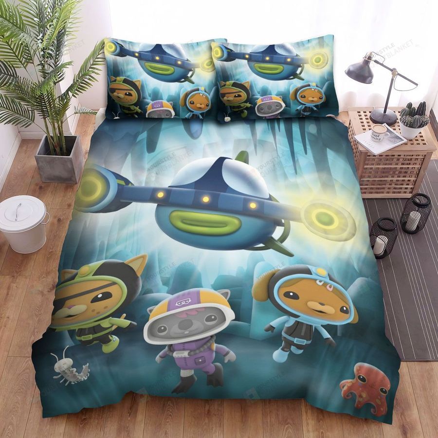 The Octonauts The Caves Of Sac Actun Bed Sheets Spread Duvet Cover Bedding Sets