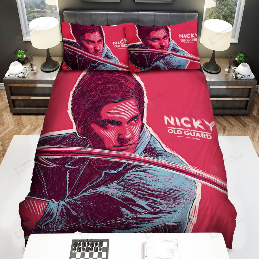 The Old Guard Nicky Bed Sheets Spread Comforter Duvet Cover Bedding Sets
