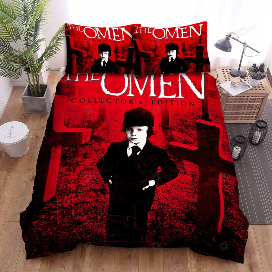 The Omen Movie Poster Bed Sheets Spread Comforter Duvet Cover Bedding Sets Ver 9