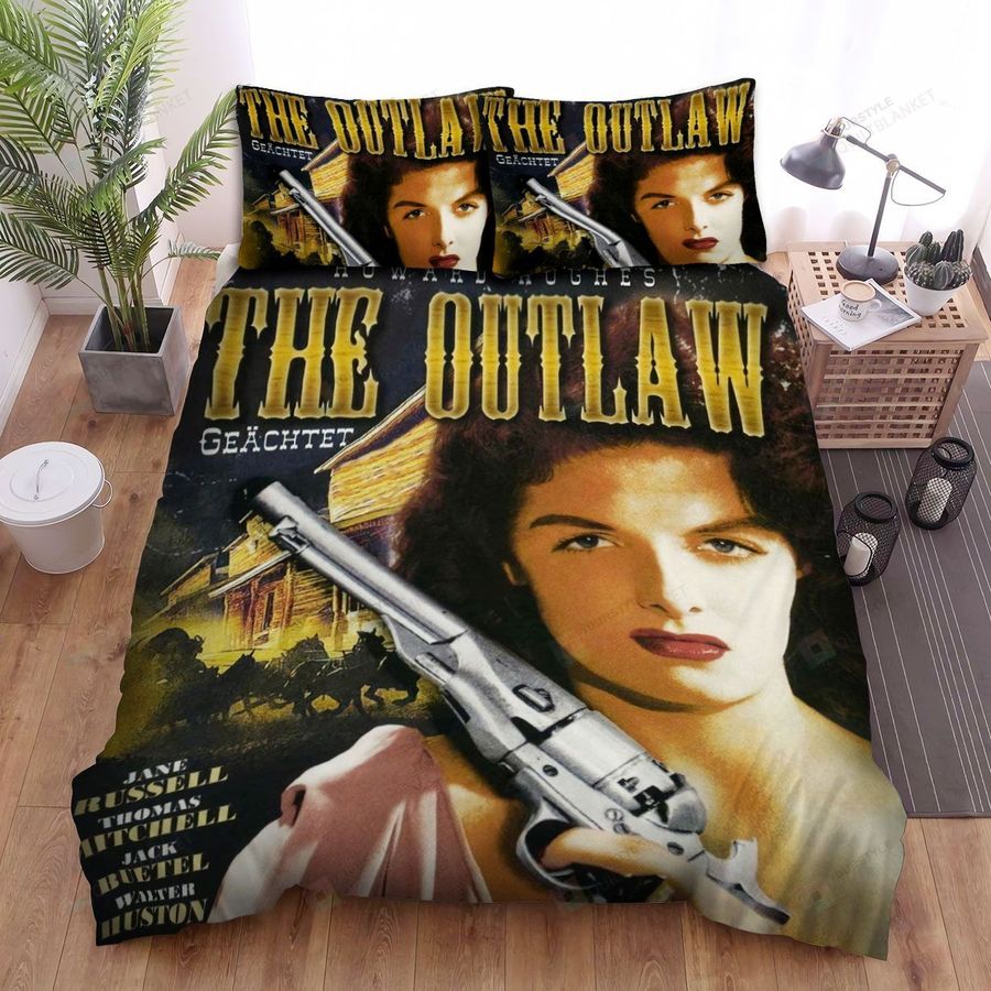 The Outlaw Gun Bed Sheets Spread Comforter Duvet Cover Bedding Sets