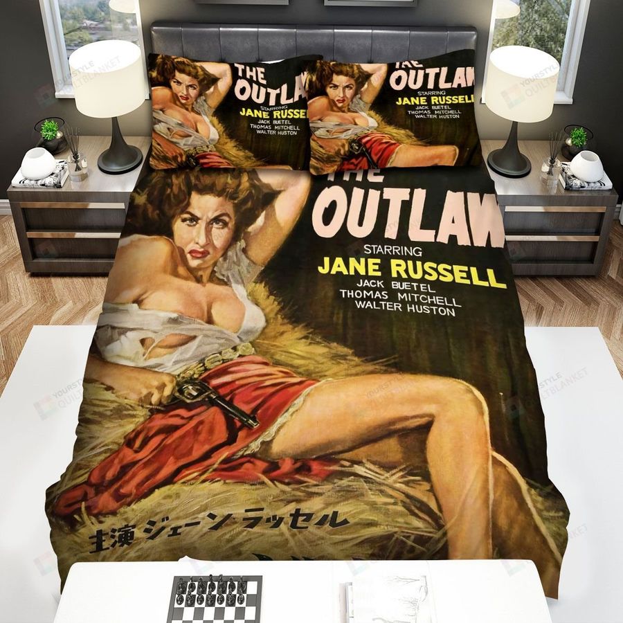 The Outlaw Poster Bed Sheets Spread Comforter Duvet Cover Bedding Sets