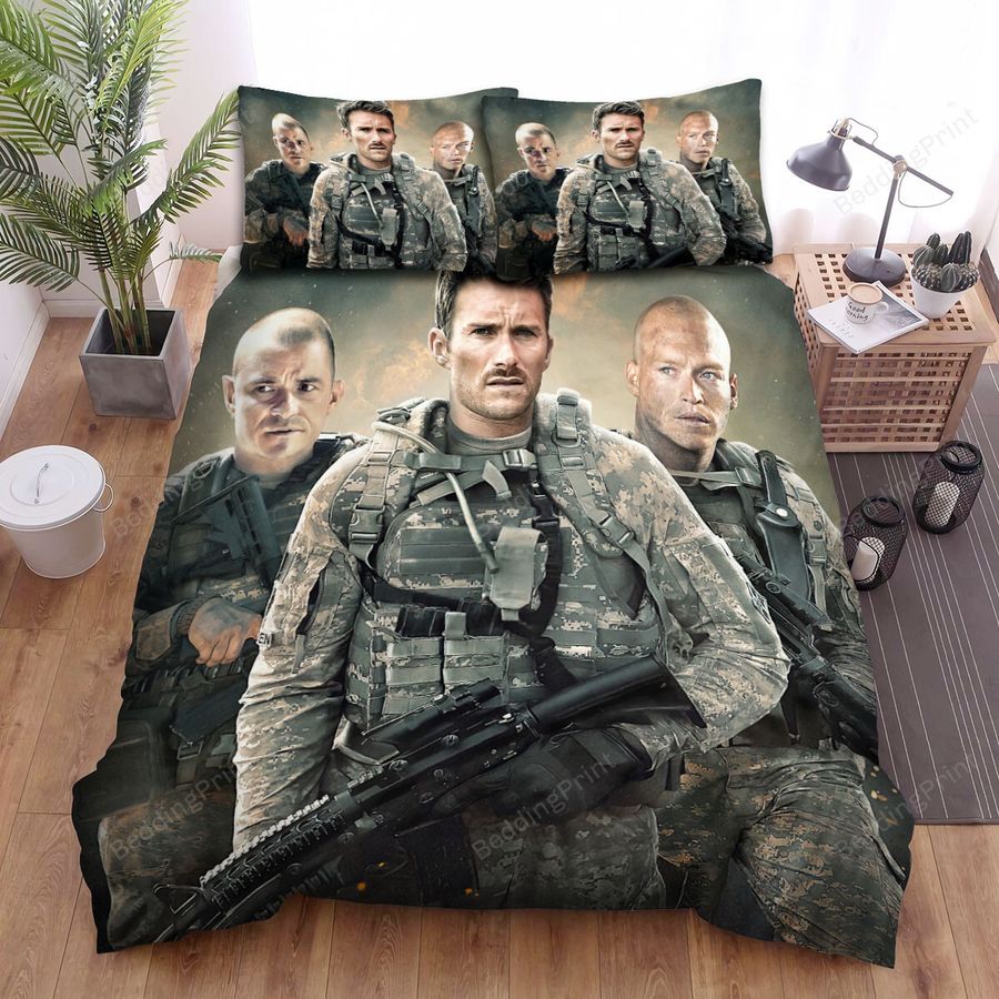 The Outpost Based On Actual Events Movie Poster Bed Sheets Spread Comforter Duvet Cover Bedding Sets