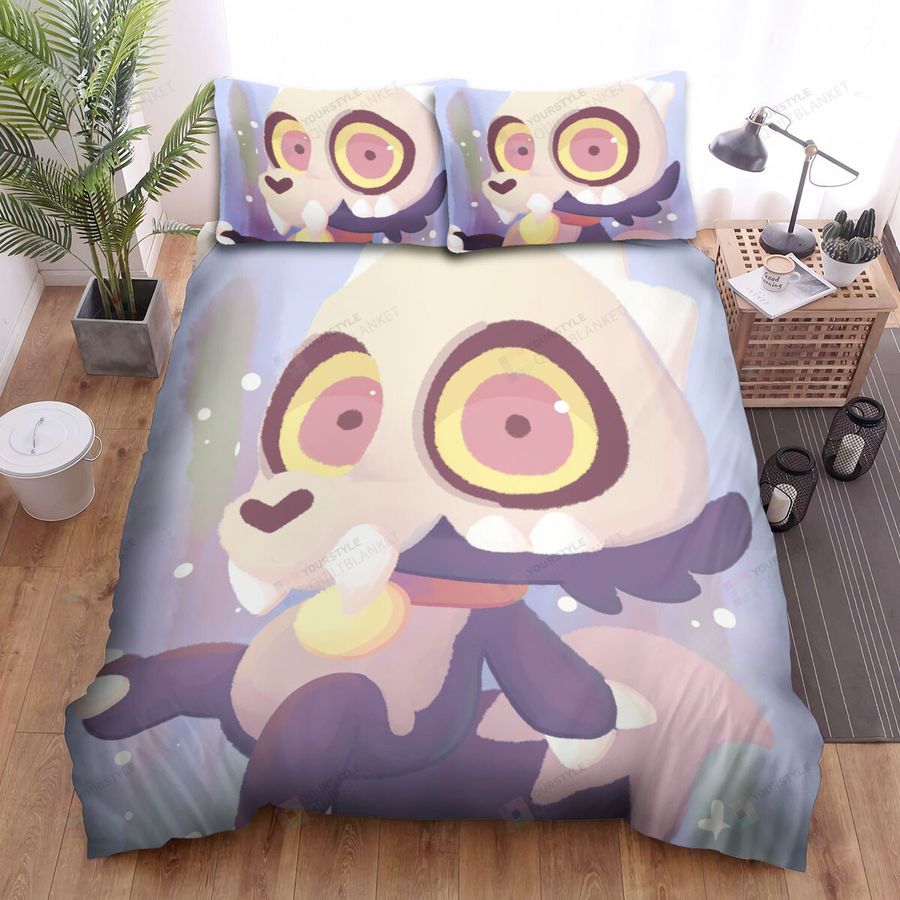 The Owl House King Picture Art Bed Sheets Spread Comforter Duvet Cover Bedding Sets