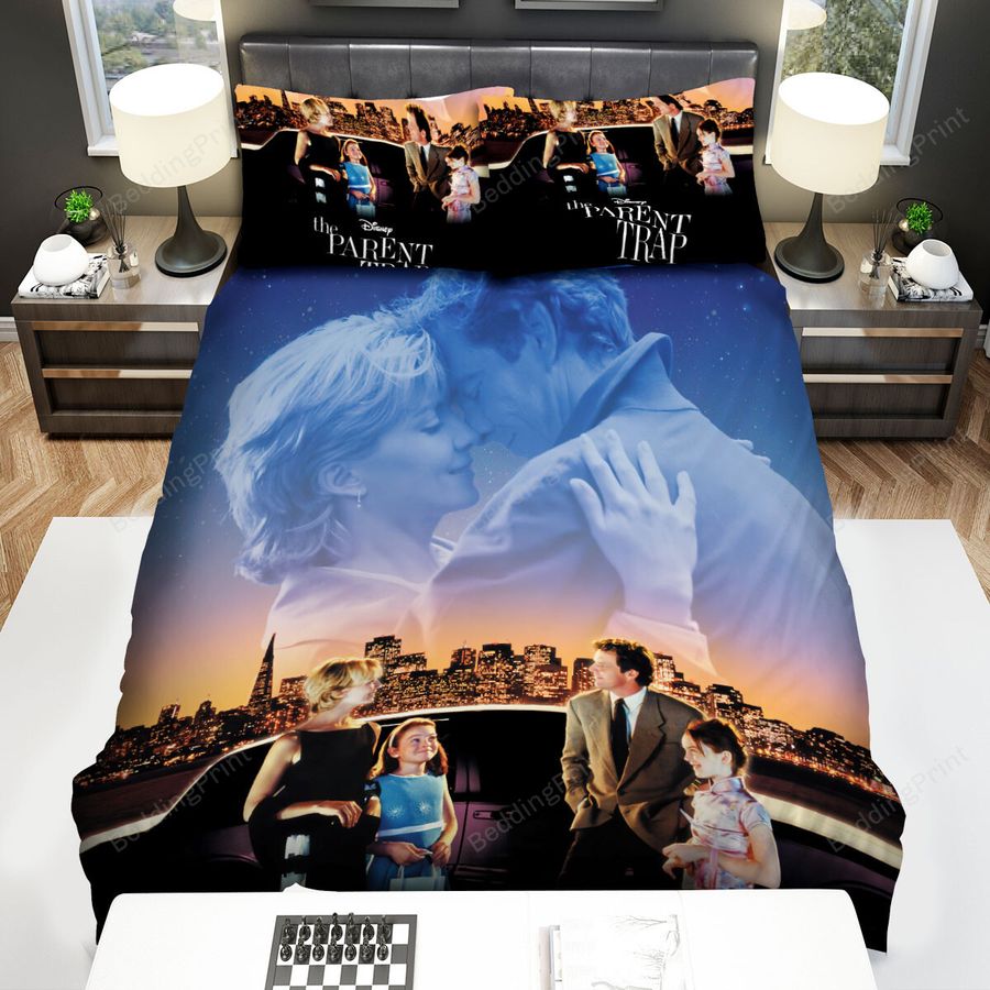 The Parent Trap Movie Poster Art Bed Sheets Spread Comforter Duvet Cover Bedding Sets