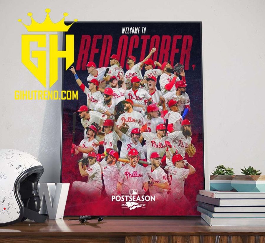 The Philadelphia Phillies Have Punched The Final 2022 Postseason Ticket Poster Canvas