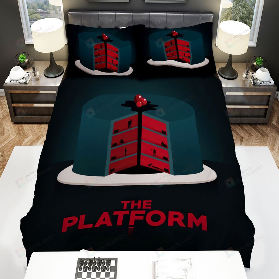 The Platform Movie Art Bed Sheets Spread Comforter Duvet Cover Bedding Sets Ver 3