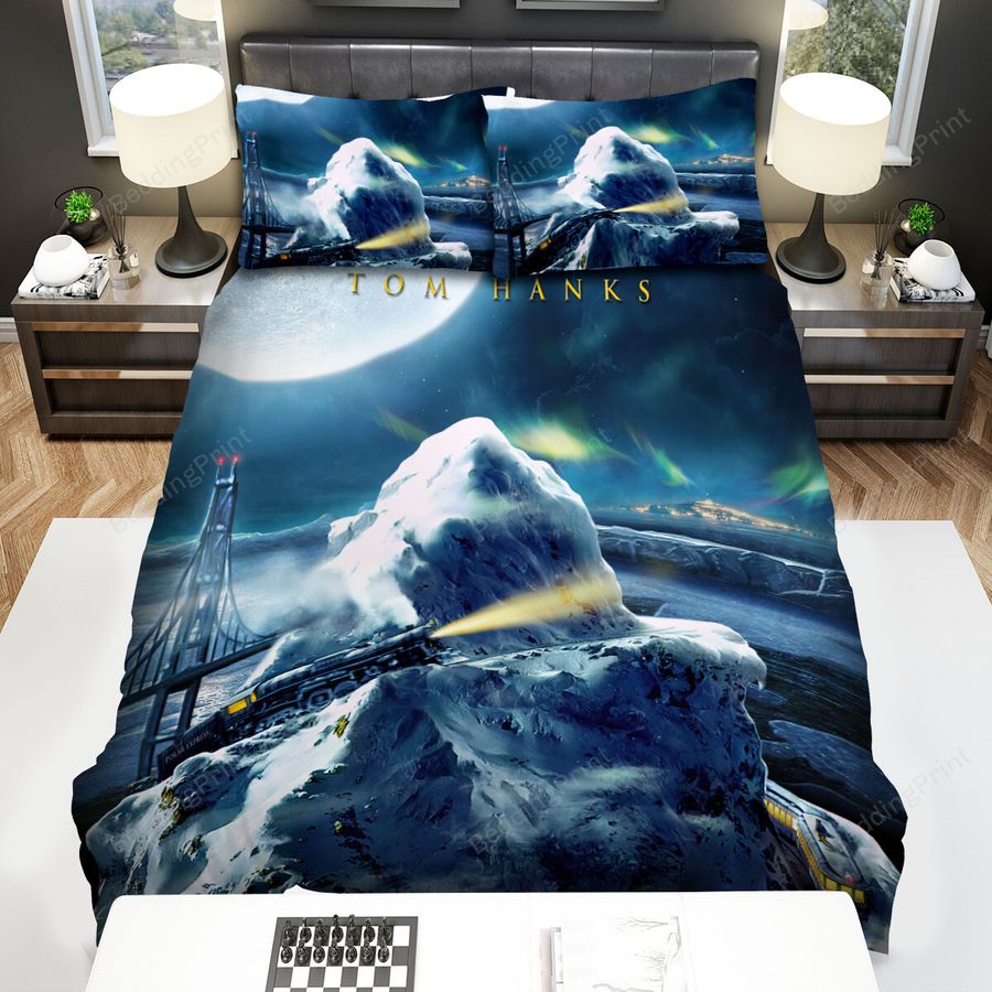 The Polar Express Movie Poster 5 Bed Sheets Spread Comforter Duvet Cover Bedding Sets
